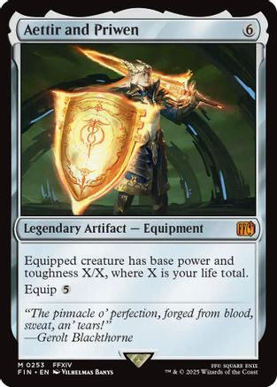 Aettir and Priwen (253) Foil - FINAL FANTASY