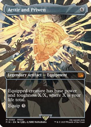 Aettir and Priwen (Borderless) (350) Foil - FINAL FANTASY