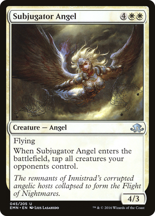 Subjugator Angel [Eldritch Moon] Foil