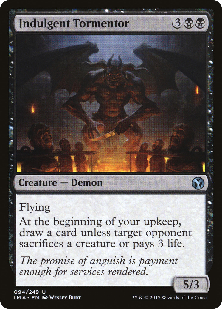 Indulgent Tormentor [Iconic Masters] Foil