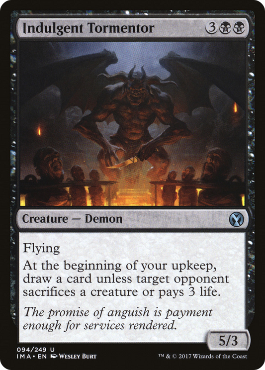 Indulgent Tormentor [Iconic Masters] Foil