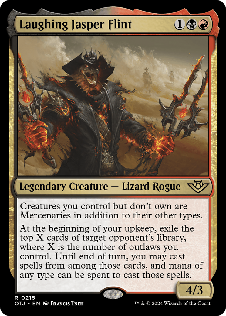Laughing Jasper Flint [Outlaws of Thunder Junction] Foil