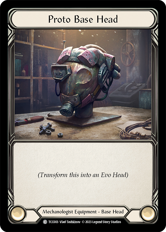 Proto Base Head [TCC003] (Round the Table: TCC x LSS) | Silver Goblin