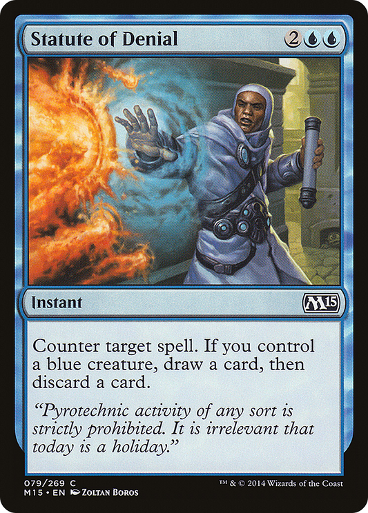 Statute of Denial [Magic 2015] Foil