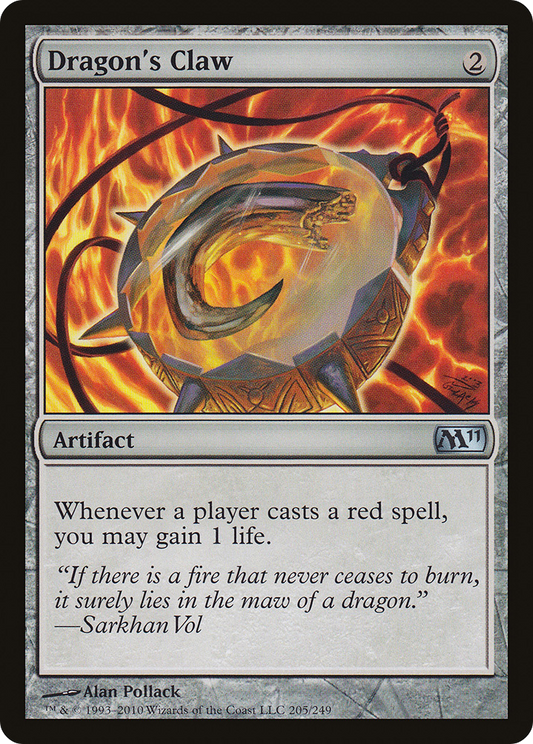 Dragon's Claw [Magic 2011] Foil