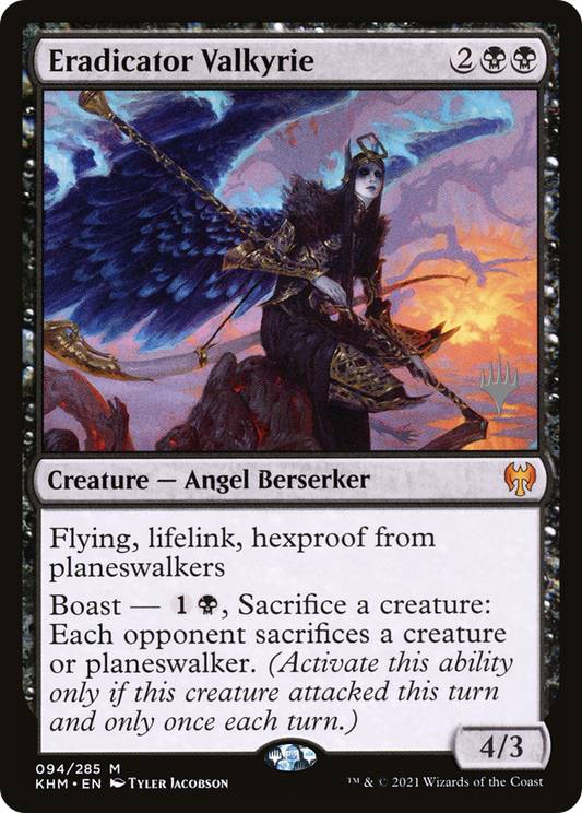 Eradicator Valkyrie (Promo Pack) [Kaldheim Promos] Foil