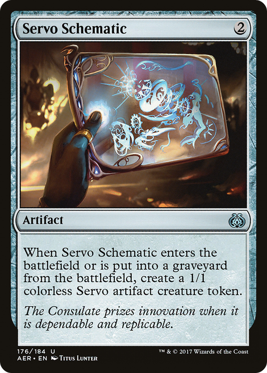Servo Schematic [Aether Revolt] Foil