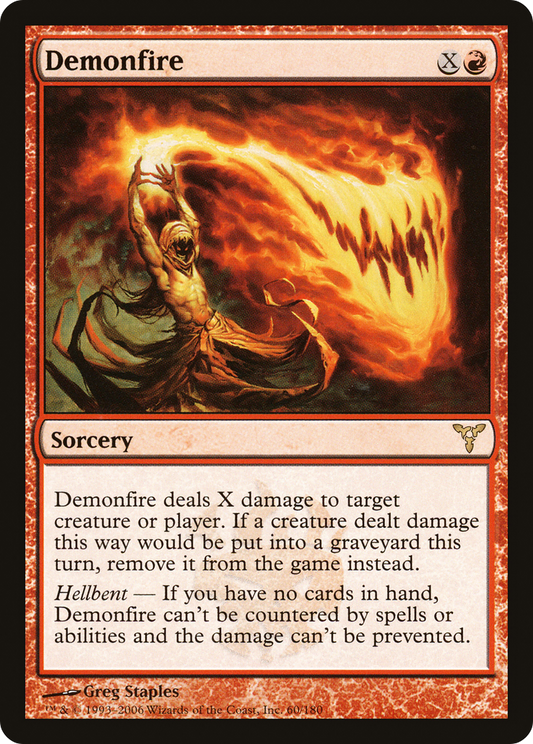 Demonfire [Dissension] Foil
