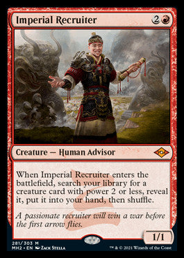 Imperial Recruiter (Foil Etched) [Modern Horizons 2] | Silver Goblin