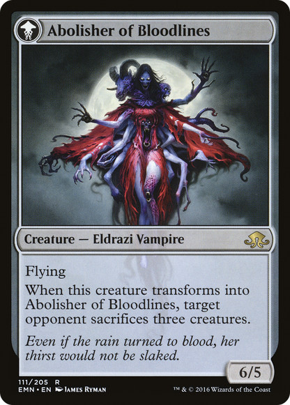 Voldaren Pariah // Abolisher of Bloodlines (EMN-111) - The List