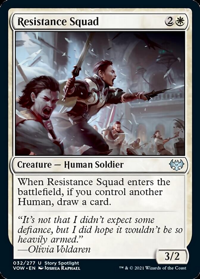 Resistance Squad [Innistrad: Crimson Vow] | Silver Goblin