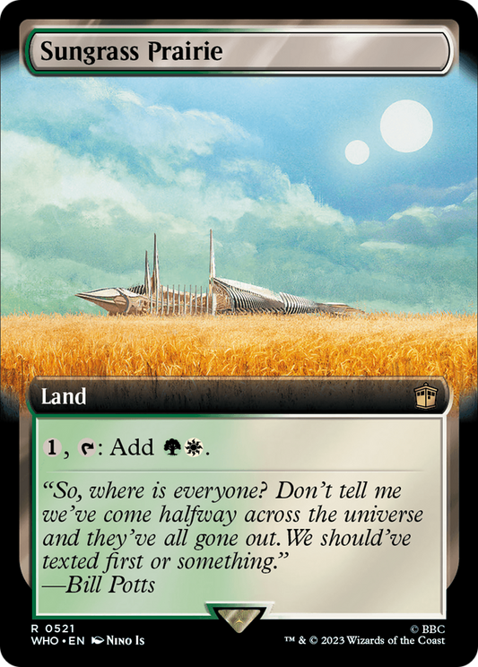 Sungrass Prairie (Extended Art) [Doctor Who] Foil