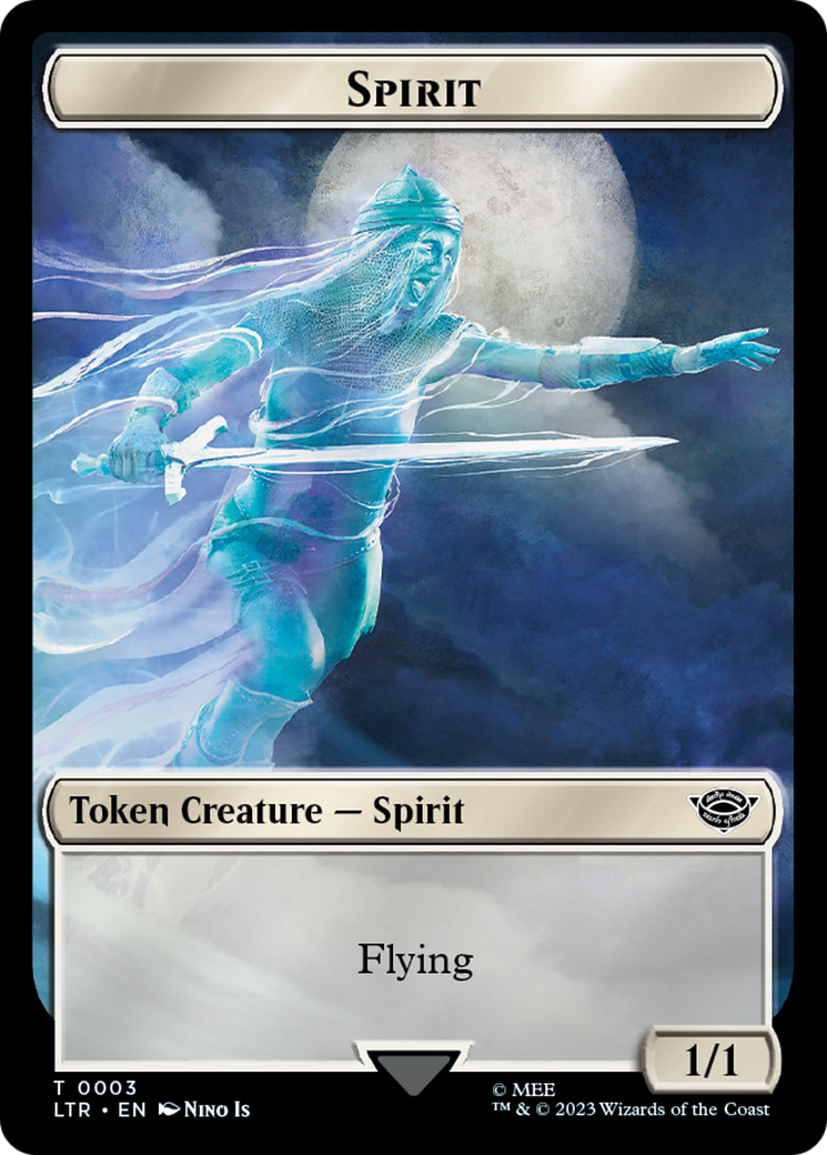 Food (10) // Spirit Double-Sided Token [The Lord of the Rings: Tales of Middle-Earth Tokens] | Silver Goblin