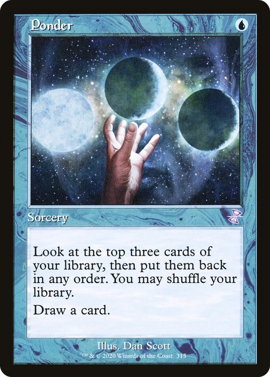 Ponder (Timeshifted) [Time Spiral Remastered] Foil