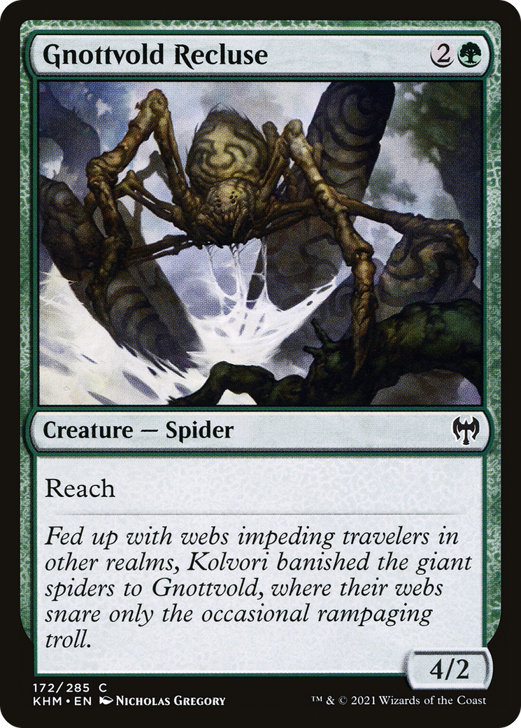 Gnottvold Recluse [Kaldheim] Foil