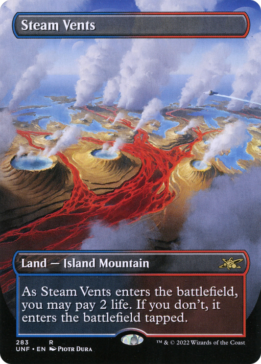 Steam Vents (Borderless) [Unfinity] Foil