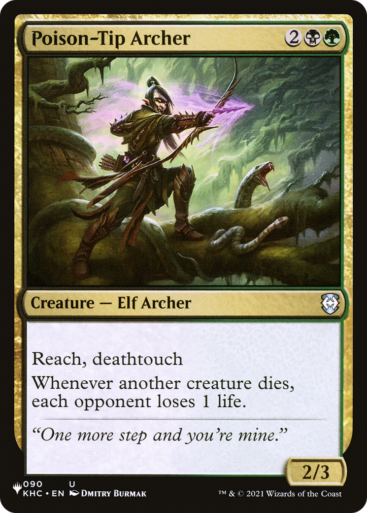 Poison-Tip Archer [The List Reprints] | Silver Goblin