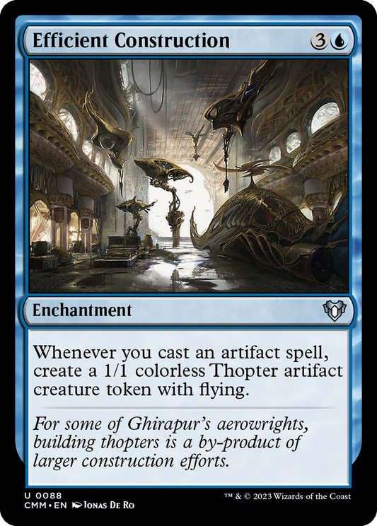 Efficient Construction [Commander Masters] Foil