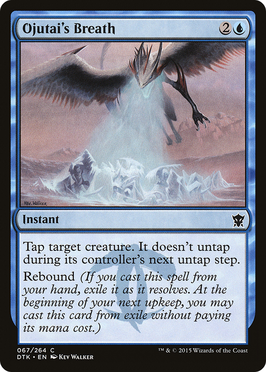 Ojutai's Breath [Dragons of Tarkir] Foil