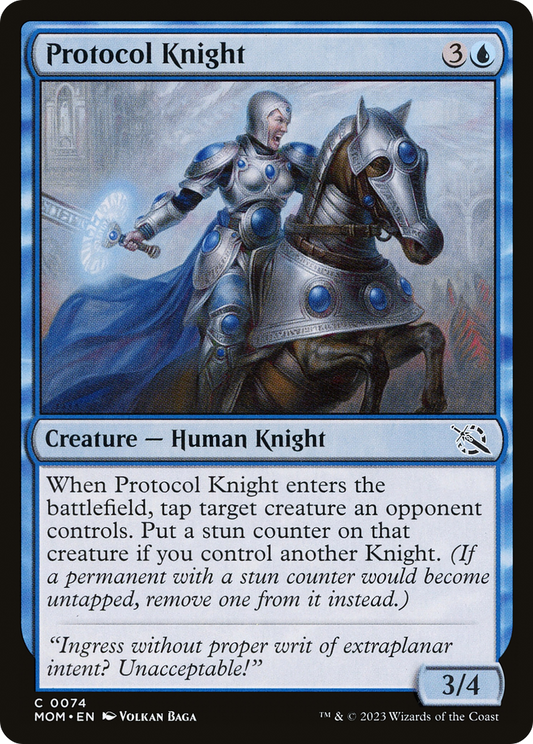 Protocol Knight [March of the Machine] Foil