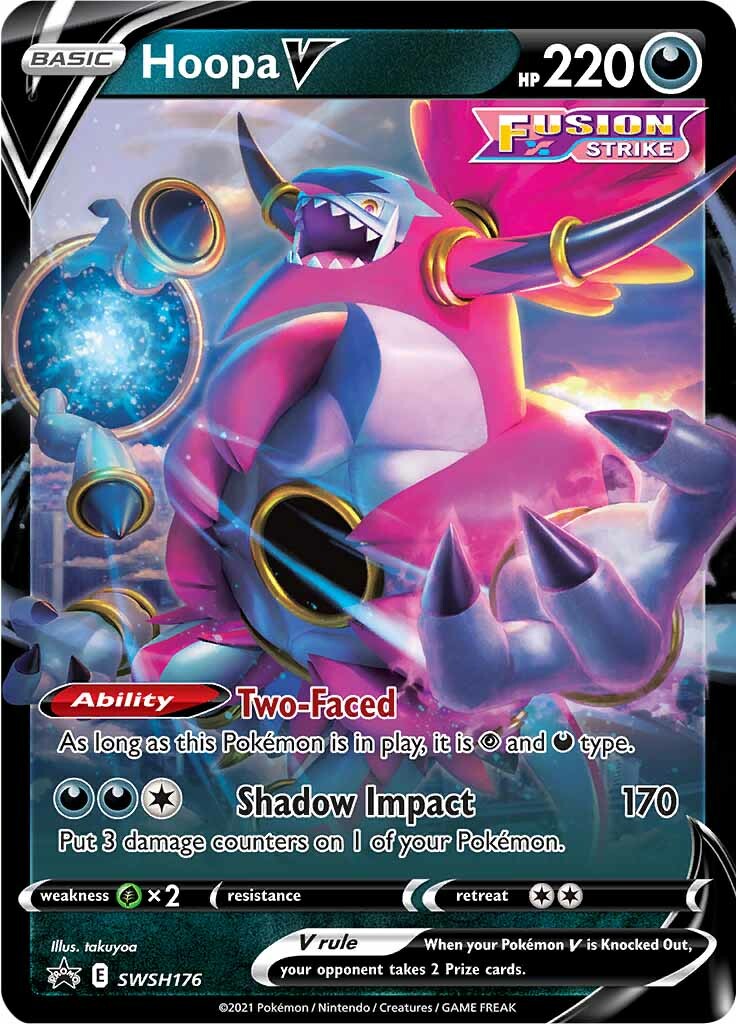 Hoopa V (SWSH176) (Jumbo Card) [Sword & Shield: Black Star Promos] | Silver Goblin