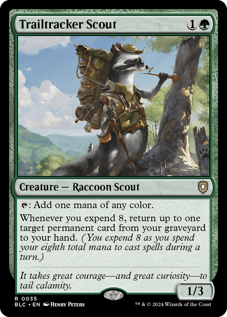 Trailtracker Scout [Bloomburrow Commander] | Silver Goblin