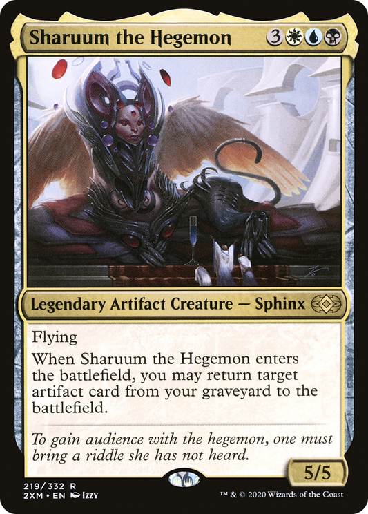 Sharuum the Hegemon [Double Masters] Foil