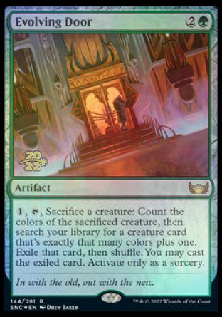 Evolving Door [Streets of New Capenna Prerelease Promos] | Silver Goblin