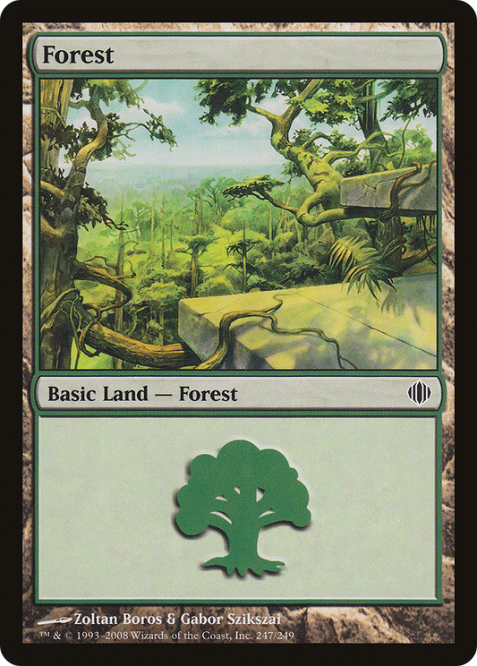 Forest (247) [Shards of Alara] Foil
