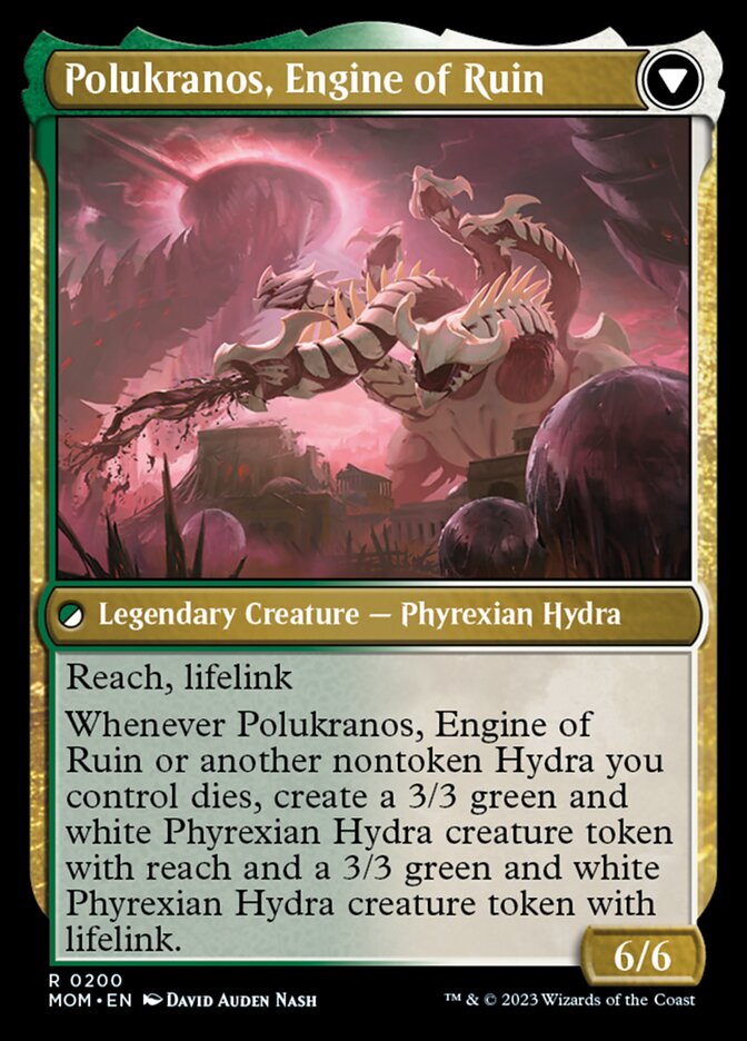 Polukranos Reborn // Polukranos, Engine of Ruin [March of the Machine] Foil