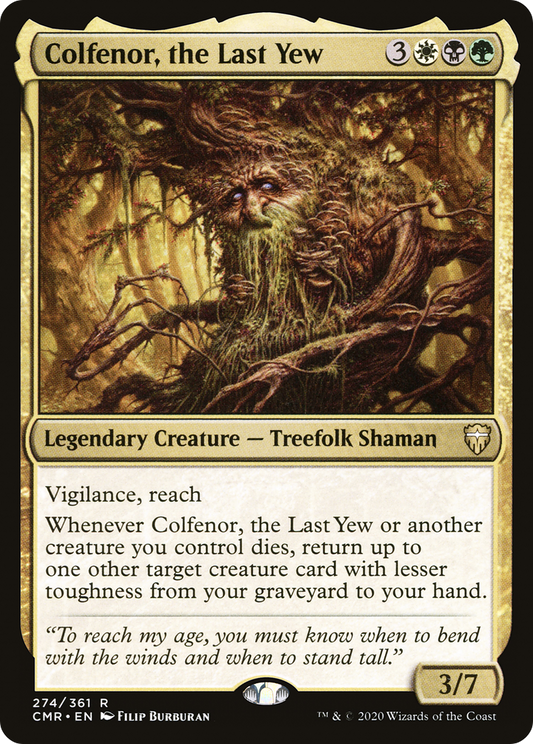 Colfenor, the Last Yew [Commander Legends] Foil