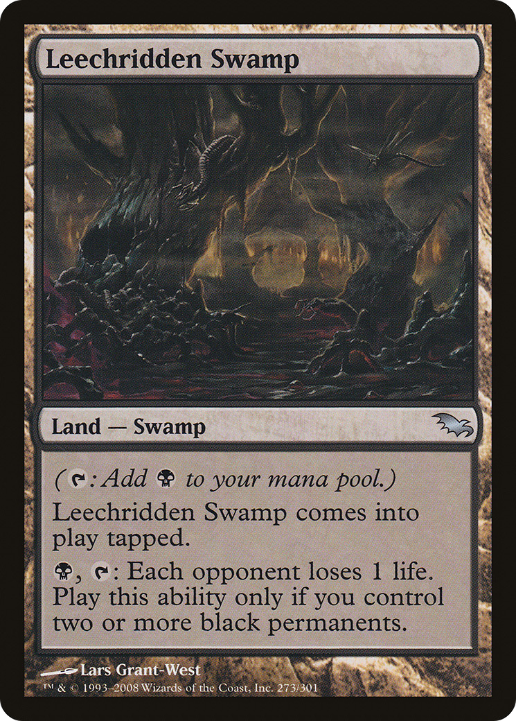 Leechridden Swamp [Shadowmoor] Foil