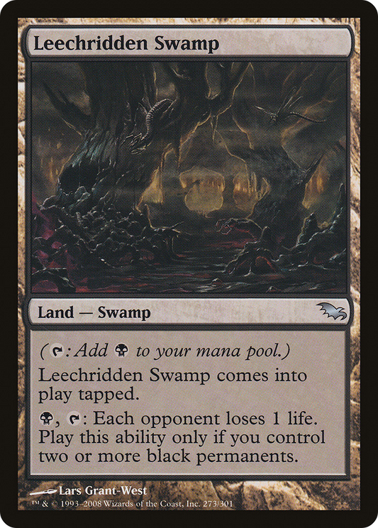 Leechridden Swamp [Shadowmoor] Foil