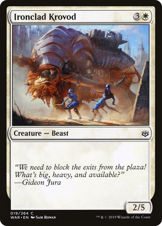 Ironclad Krovod [War of the Spark] Foil