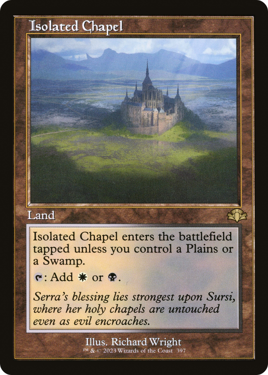 Isolated Chapel (Retro) [Dominaria Remastered] Foil