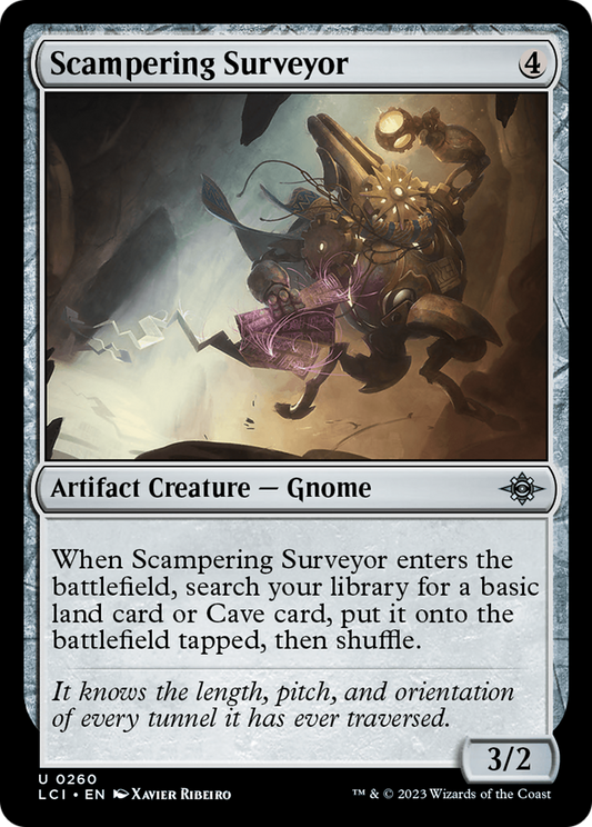 Scampering Surveyor [The Lost Caverns of Ixalan] Foil