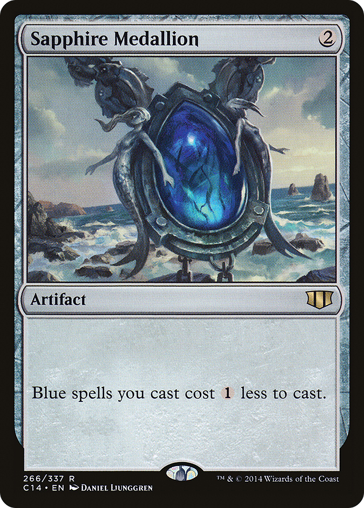 Sapphire Medallion [Commander 2014] | Silver Goblin