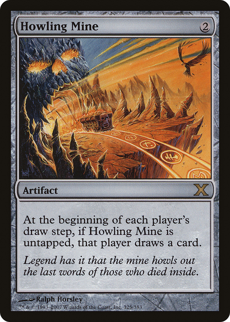 Howling Mine [Tenth Edition] Foil
