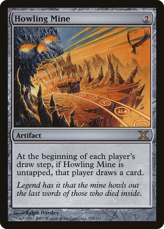 Howling Mine [Tenth Edition] Foil