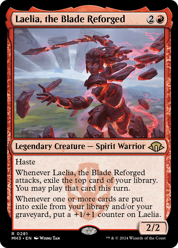 Laelia, the Blade Reforged (281) Foil - Modern Horizons 3