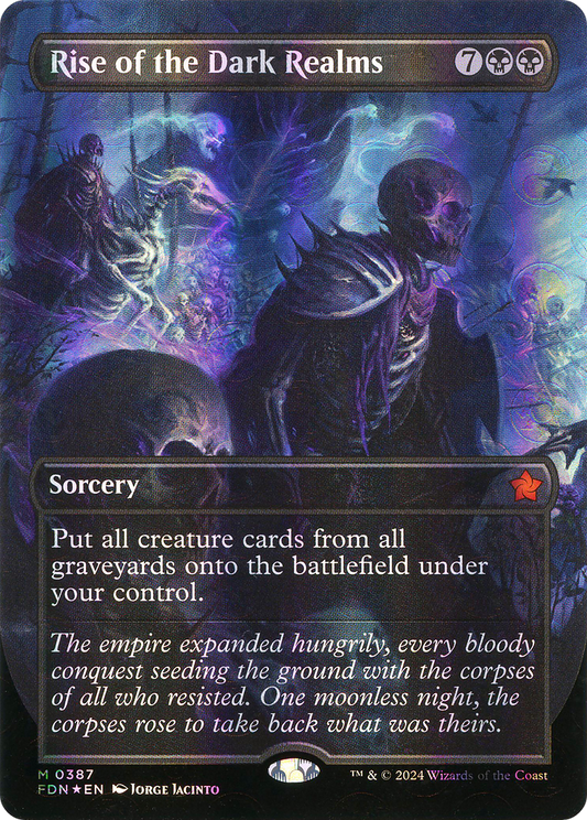 Rise of the Dark Realms (Borderless) (Mana Foil) [Foundations]