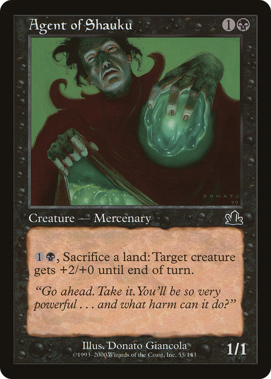 Agent of Shauku (055) Foil - Prophecy