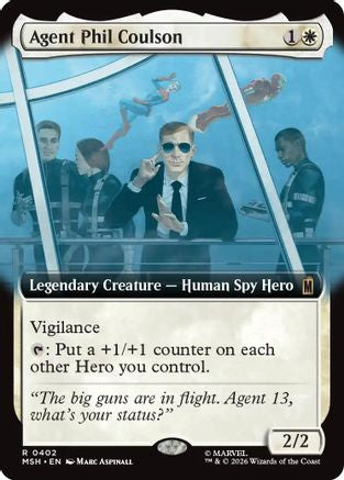 Agent Phil Coulson (Extended Art) (402) Foil - Marvel Super Heroes