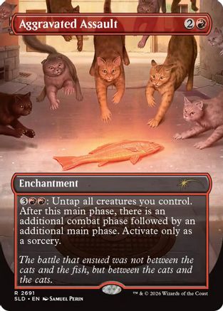Aggravated Assault (2691) Foil - Secret Lair Drop Series