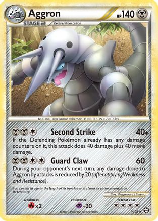 Aggron (1) Holofoil - Triumphant