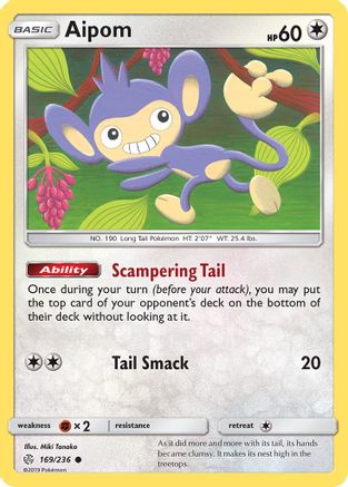 Aipom (169) - Cosmic Eclipse