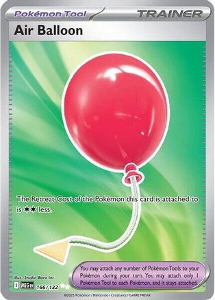 Air Balloon (Full Art) (166) Holofoil - Mega Evolution