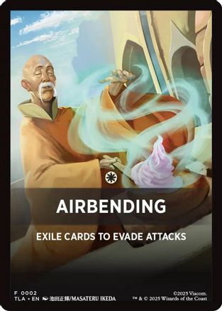 Airbending (Jumpstart Front Card) (002) - Avatar: The Last Airbender