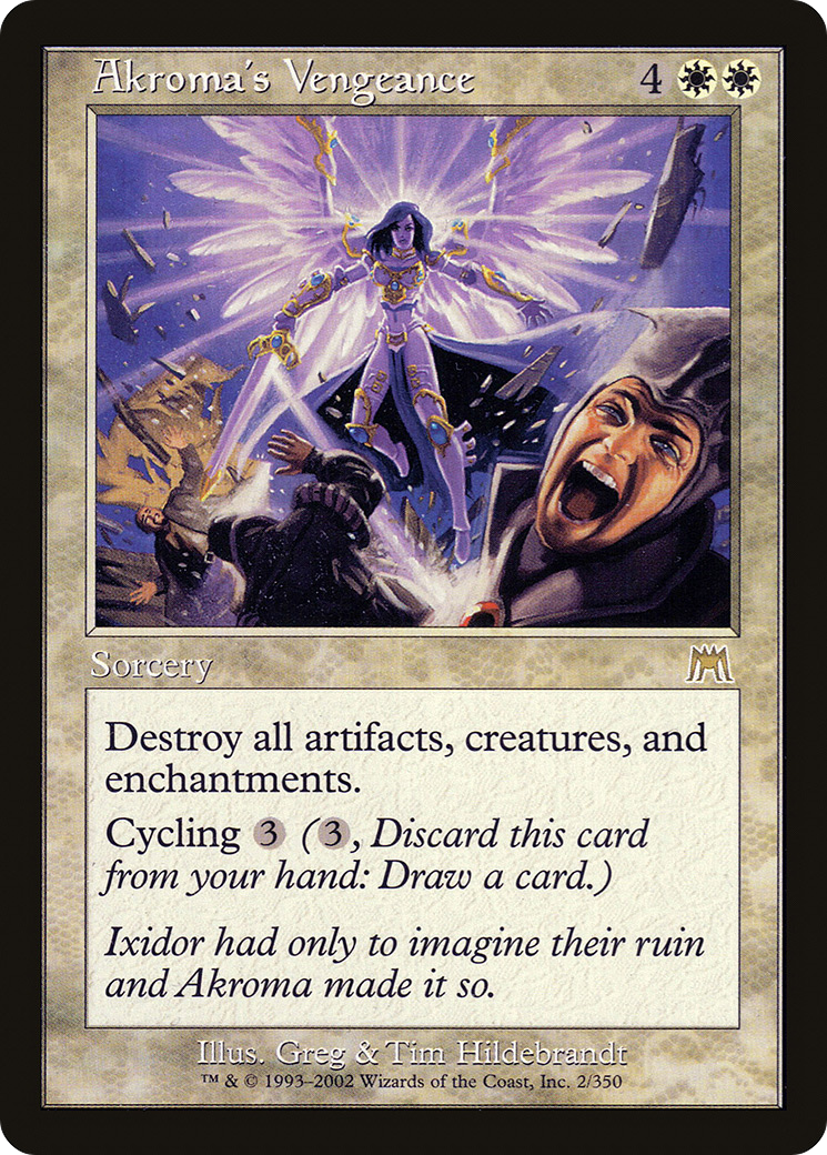 Akroma's Vengeance (002) Foil - Onslaught