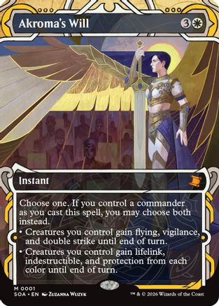 Akroma's Will (001) - Secrets of Strixhaven: Mystical Archive